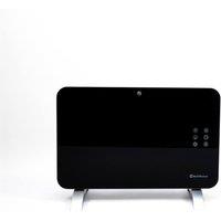 Rediffusion Smart Glass Panel Heater 1000W Black