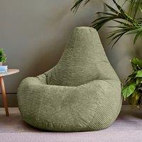 icon Dalton Medium Bean bag, Corduroy in Green