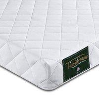 Twinkle Sleep Premium Cot Memory Foam Mattress - Firm, Hypoallergenic - 140x70x10cm in White