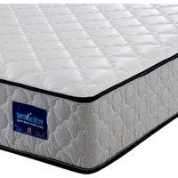 Bedzonline 5FT Air Feel Orthopedic Mattress - Memory Foam & Spring Support for Perfect Ergonomic Sleep in Grey | Size: King