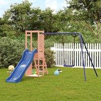 Berkfield Home Outdoor Playset Solid Wood Douglas in Brown
