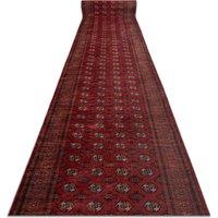 RugsX Anti-Slip Lotus Runner in Red | Size: 120 cm x 240 cm