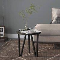 Berkfield Home Tea Table Black 35 cm MDF