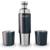 High Camp Flasks Firelight 750 Flask | Whiskey Flask 750ml in Dark Grey