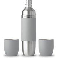 High Camp Flasks Parkside Flask 750 | Travel Wine Flask 750ml in Pale Grey
