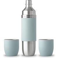 High Camp Flasks Parkside Flask 750 | Travel Wine Flask 750ml in Pale Blue