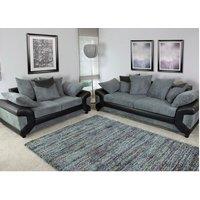 Furniture 786 Rio Fabric 3&2 Seater Sofa Set Foam Seating