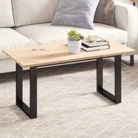 Berkfield Home Table Top 100x50x1.7 cm Rectangular Solid Wood Pine in Brown
