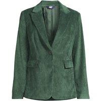Lands' End Women's Corduroy Blazer in Bottle Green | Size: 18
