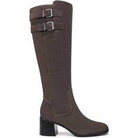 Naturalizer Women's Idris Zip Boots in Grey | Size: 5