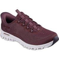 Skechers Women's Glide-Step Elevate Amaze Trainers in Burgundy | Size: 5