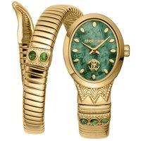 Roberto Cavalli Women's Snake Stainless Steel Gold watch
