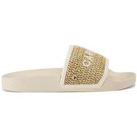 Carvela Women's 'Sorrento Slider' Sandals in Cream | Size: 4