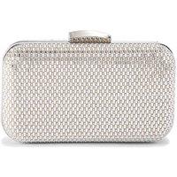 Miss KG Women's 'Fleur Box' Bag in Silver