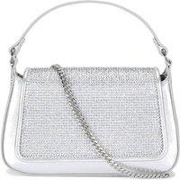 Carvela Women's 'Chiara Bow Clutch' Bag in Silver