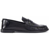 KG Kurt Geiger Women's 'Mae' Leather Patent Flats in Black | Size: 7