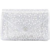 Carvela Women's 'Positano Vinyl Clutch' Bag in White