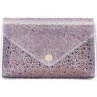 Carvela Women's 'Positano Vinyl Clutch' Bag in Wine