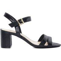 Dune London Women's Wide Fit 'Merisa' Sandals in Black | Size: 5