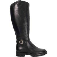 Dune London Women's 'Tabbey' Leather Knee High Boots in Black | Size: 5
