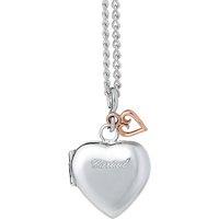 Clogau Women's Cariad Sterling Silver Locket in Metallics
