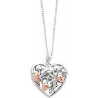 Clogau Women's Royal Sterling Silver Oak Leaf Locket in Metallics