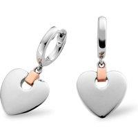 Clogau Women's Cariad Sterling Silver Drop Earrings in Metallics