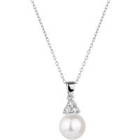 Spero London Women's Sterling Silver Grape Pearl Necklace