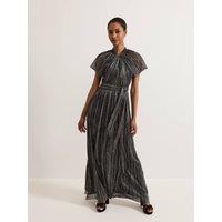 Phase Eight Women's Riah Shimmer Maxi Dress in Dusty Pink | Size: 18