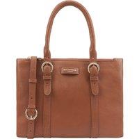 Paul Costelloe Women's Salween Leather Multi Way Bag in Brown