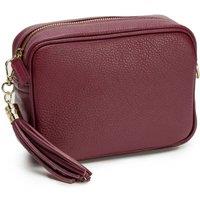 Elie Beaumont Women's Crossbody Tassel Bag in Wine