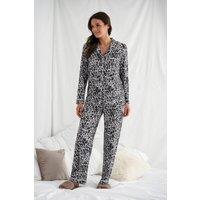 Pretty You London Women's Bamboo Long Pyjama Set | Size: 8