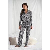 Pretty You London Women's Bamboo Long Pyjama Set | Size: 10