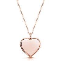 LOVELOX Lockets Women's Heart Personalised Locket in Rose Gold