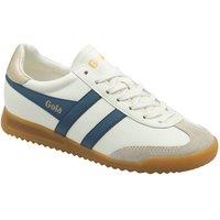 Gola Classics Women's 'Torpedo Leather' Lace-Up Trainers in White | Size: 6