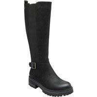 Lotus Women's Black 'Padova' Knee-High Boots | Size: 5