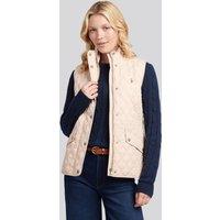 U.S. POLO ASSN. Women's Hacking Quilted Gilet in Grey | Size: Large