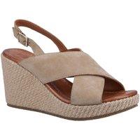 Hush Puppies Women's 'Perrie' Heeled Sandals in Taupe | Size: 7