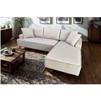 DS Living The Milano Edge 3 Seater Left Hand Corner Sofa in Beige