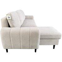 DS Living Sienna 3 Seater Right Hand Facing Storage Sofa Bed in Beige