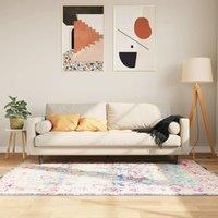 Berkfield Home Rug Washable Multicolour 120x180 cm Anti Slip | Size: 100 cm diameter