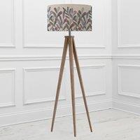 Voyage Maison Aratus Floor Lamp With Katsura Eva Lampshade in Light Beige