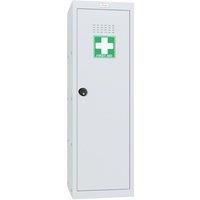 Phoenix Safe Company Size 4 Light Grey Medical Cube Locker with Combination Lock, MC1244GGC | Size: 120 cm x 100 cm