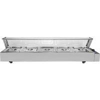 Monstershop KuKoo 5 Pan Wet Well Bain Marie in Silver