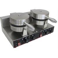 Monstershop KuKoo Double Waffle Maker in Silver