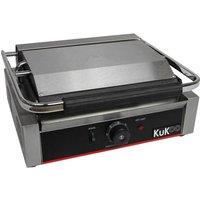 Monstershop KuKoo Grooved & Flat Panini Press in Silver