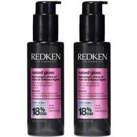 Redken Acidic Color Gloss Naked Gloss Hair Oil Duo in Clear