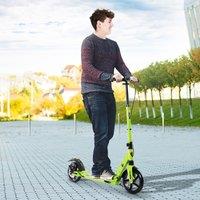 HOMCOM Foldable Dual Brake System, Shock Mitigation System in Green