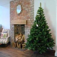Samuel Alexander 7ft (210cm) Luxury Green Christmas Tree 770 Tips 137cm Wide