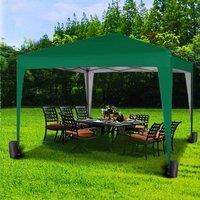 MCC Direct 2X2m Pop up Gazebo Party Tent Marquee with Storage Bag in Green